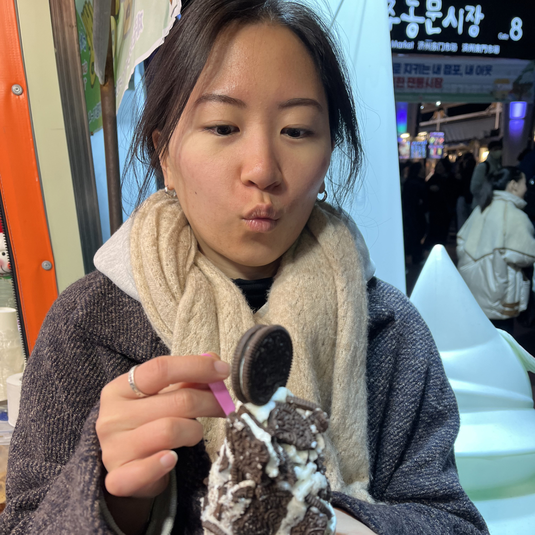 Always up for ice cream