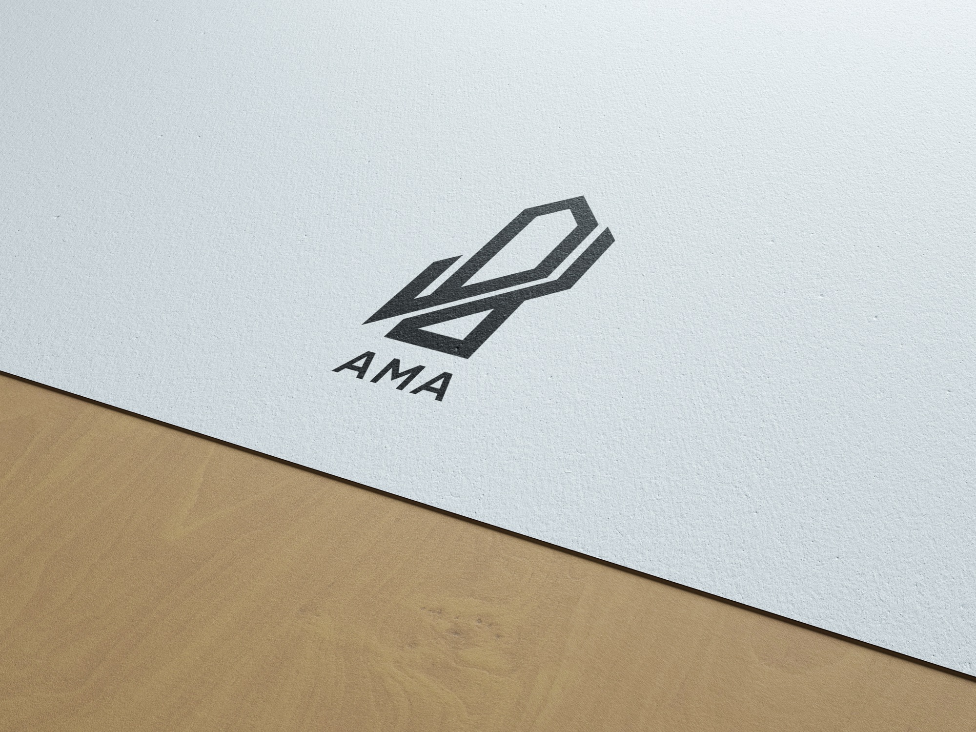 AMA letterhead with the short logo