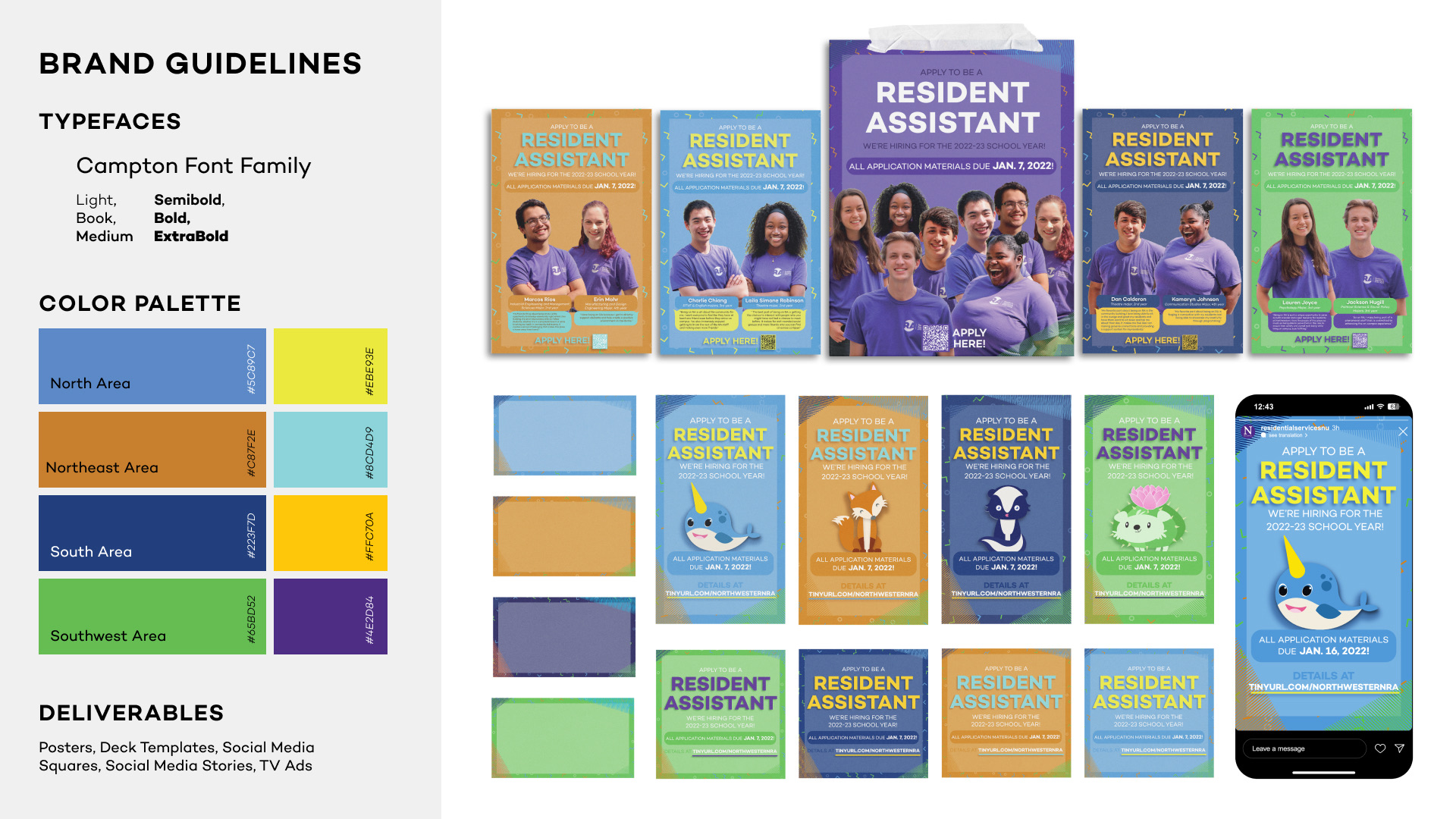 RA recruitment materials