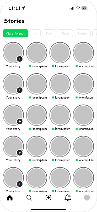 Stories filtered by Close Friends