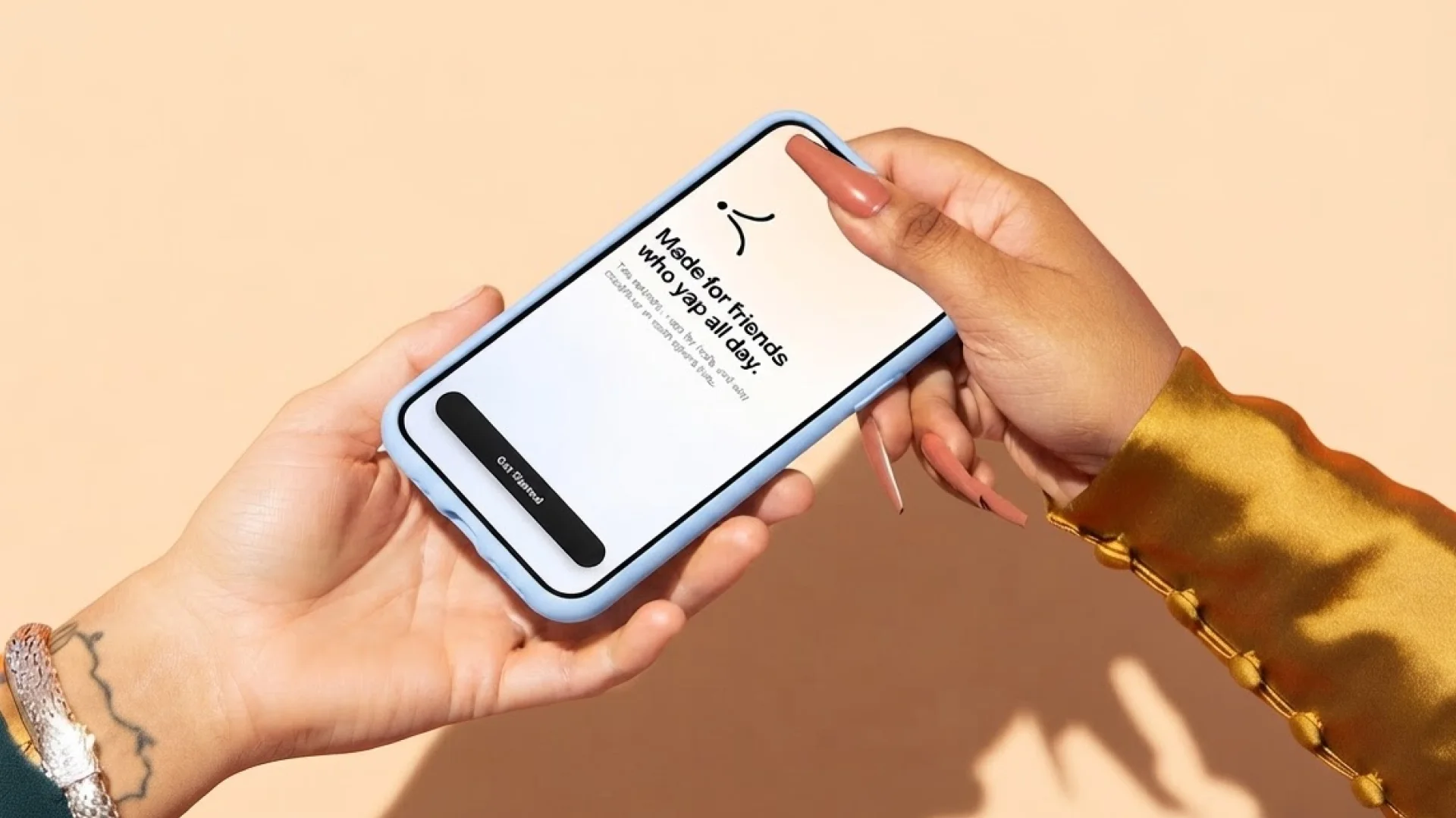 yap on two phones